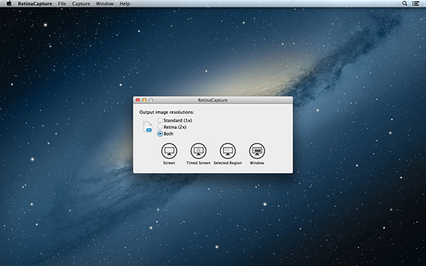 RetinaCapture Mac版