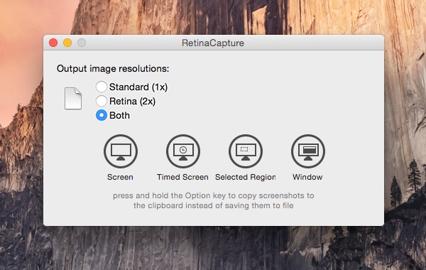 RetinaCapture Mac版