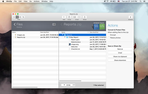 Winzip for mac