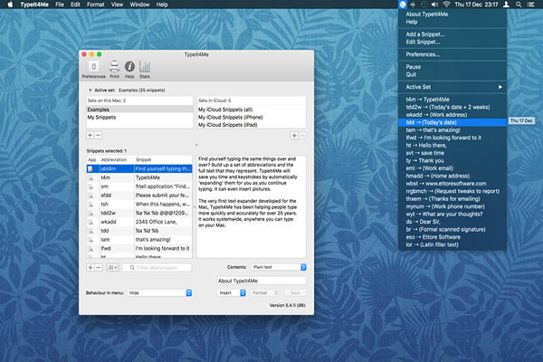 TypeIt4Me for mac